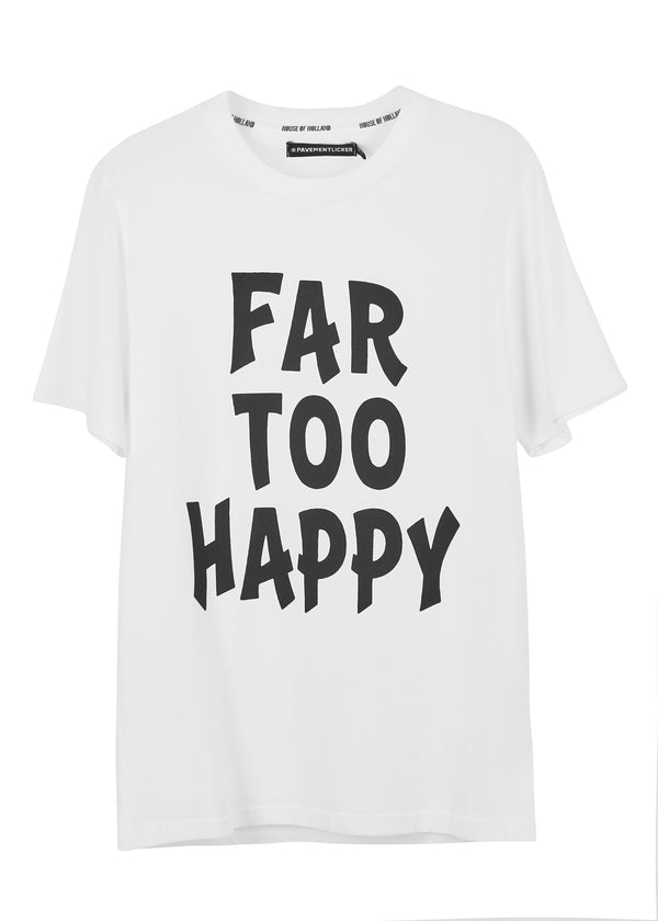 house of holland House of Holland pavementlicker 'Far Too Happy' Tee