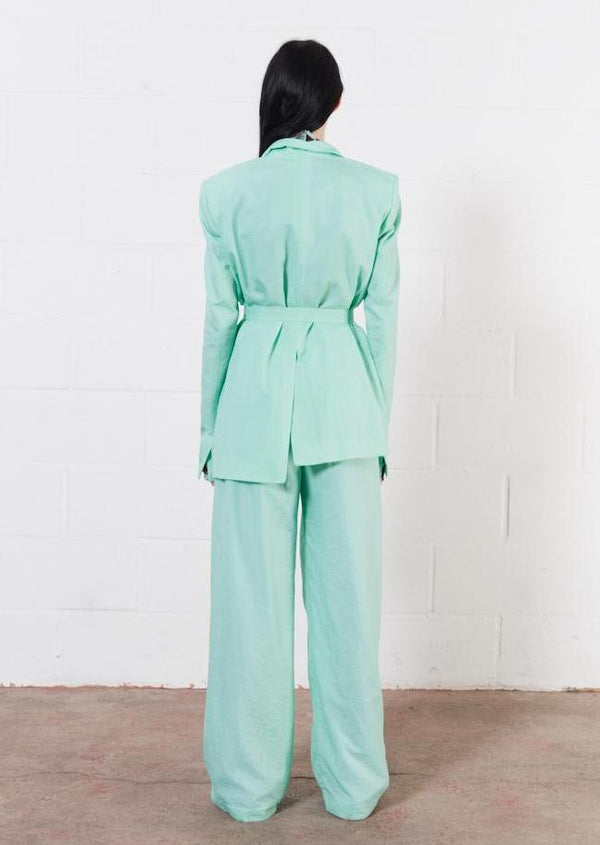 House Of Holland House Of Holland Ripstop Tailored Jacket (Mint Green)