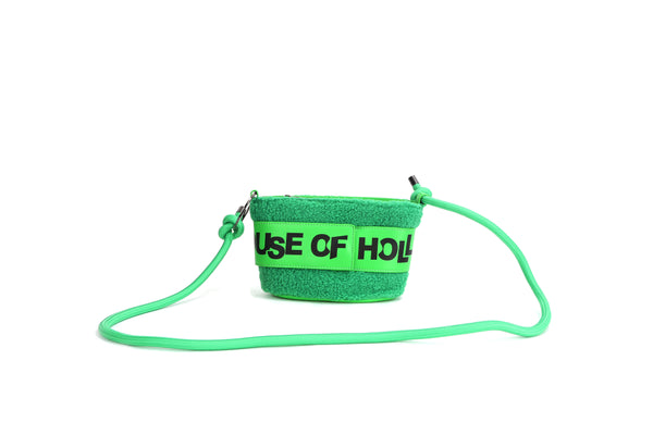 House Of Holland House Of Holland Teddy Bucket Cross Body Bag In Green
