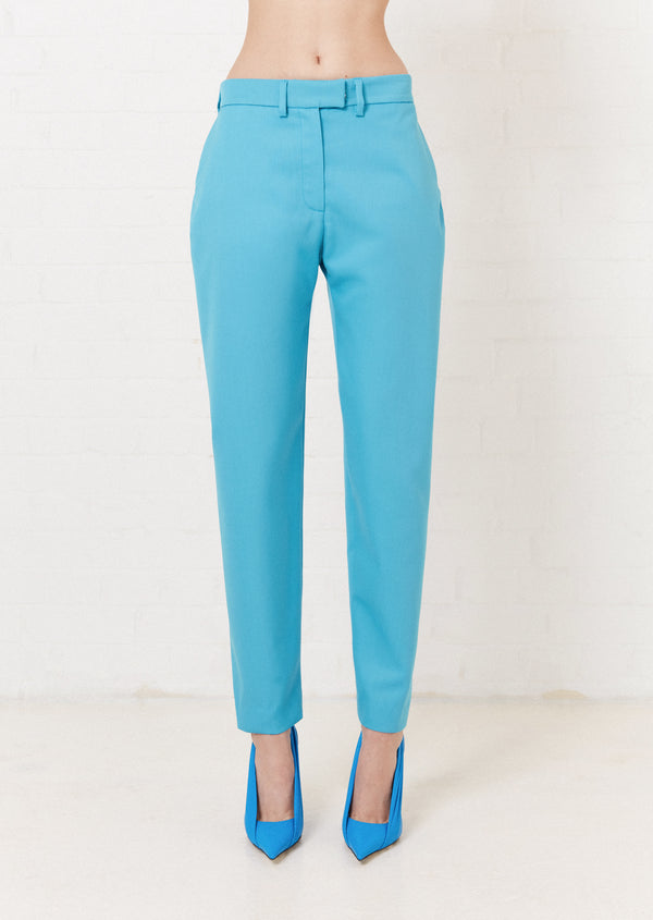 House Of Holland House Of Holland Turquoise Tailored Trouser