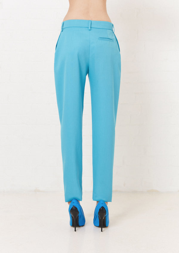 House Of Holland House Of Holland Turquoise Tailored Trouser