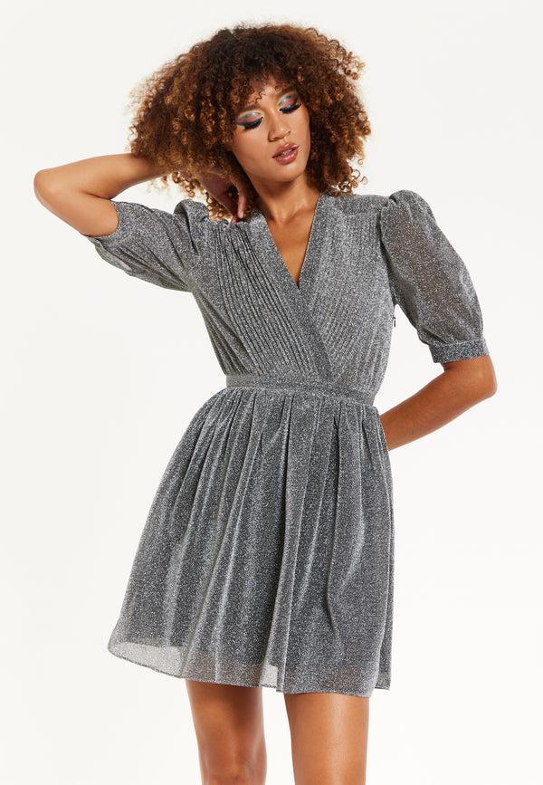 House Of Holland House Of Holland V- Neck Mini Dress