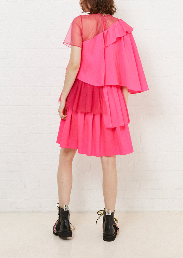 House Of Holland House Of Holland Vivid Extreme Frill Dress