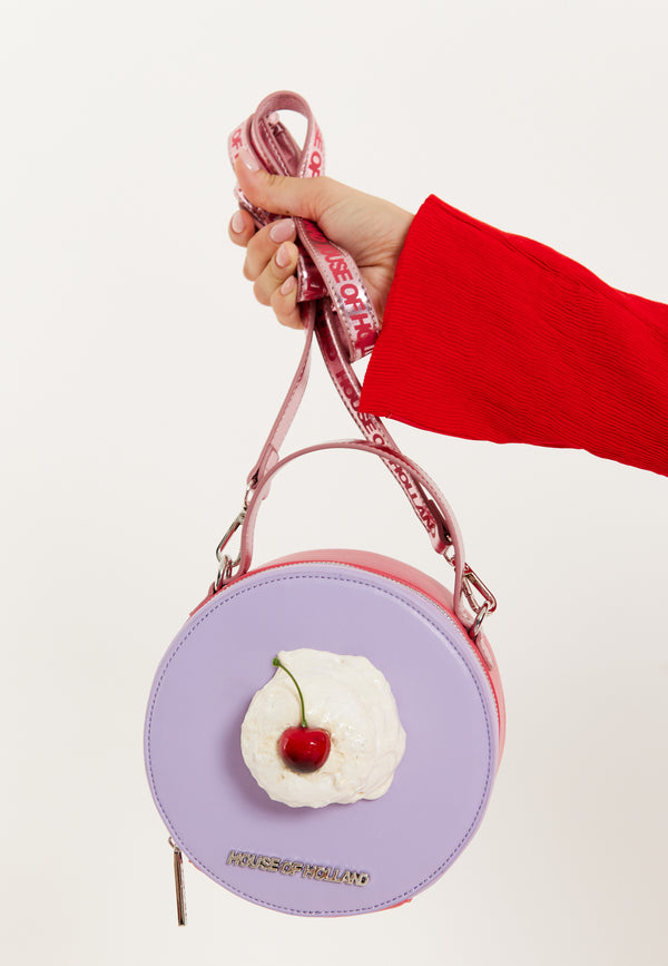 House Of Holland House Of Holland Whipped Cream Shoulder Bag