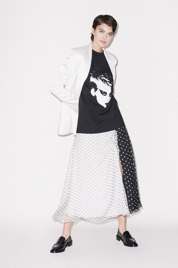 House Of Holland House Of Holland White Satin Tailored Jacket