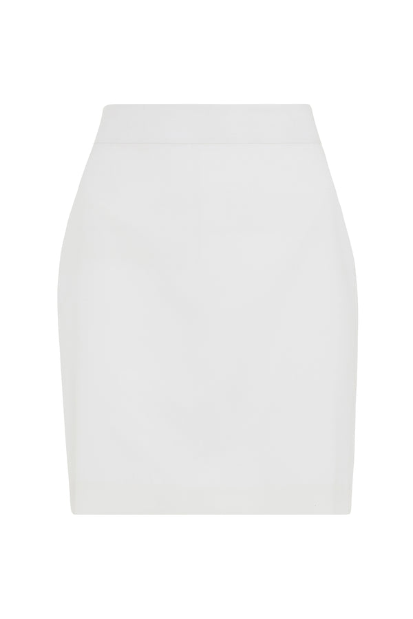 House Of Holland House Of Holland White Suit Mini Skirt