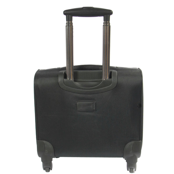 House Of Leather Business Organiser Travel Pilot Case 4 Wheeled Atlanta