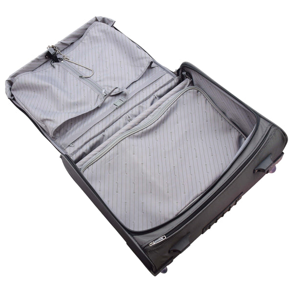 House Of Leather Large Capacity Travel Suit Carrier H154 Grey