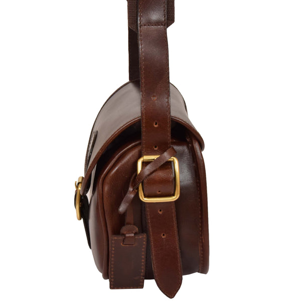 House Of Leather Leather Cartridge Bag 90 Rounds Capacity Neo Brown