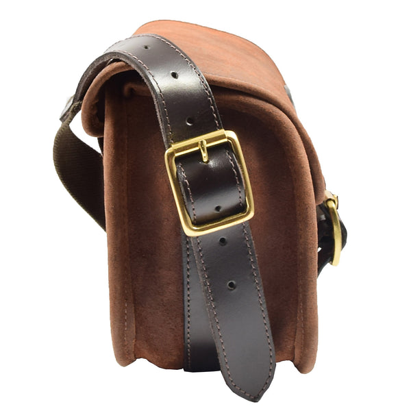 House Of Leather Leather Cartridge Bag 90 Rounds Capacity Neo Vintage Brown