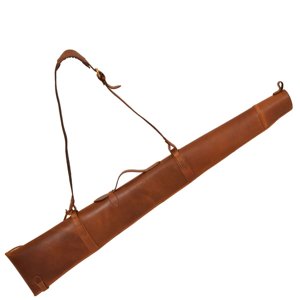 House Of Leather Leather Gun Slip With Shoulder Strap Carlisle Tan
