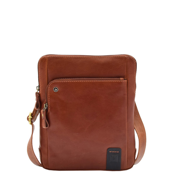 house of leather Mens Travel Everyday Casual Leather Cross Body Organiser Bag Sao Salvador Chestnut house of leather Mens Travel Everyday Casual Leather Cross Body Organiser Bag Sao Salvador Chestnut