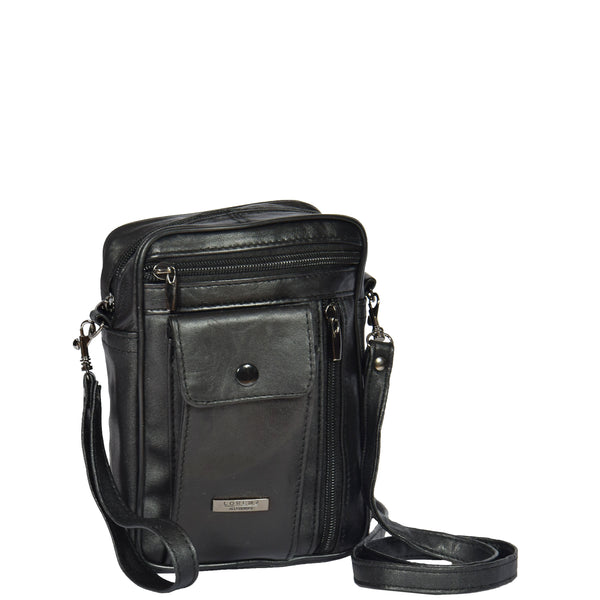 house of leather Small Bag with a Wrist Strap HOL954 Black house of leather Small Bag with a Wrist Strap HOL954 Black