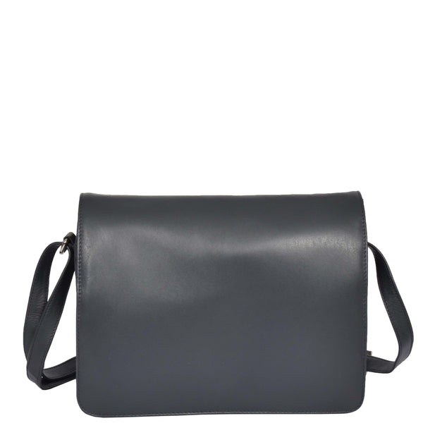 House Of Leather Womens Leather Cross Body Bag Puerto Rico Blue