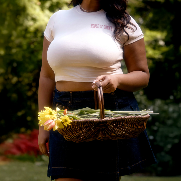 house of sunny BABY 'HACKNEY' LOGO TEE