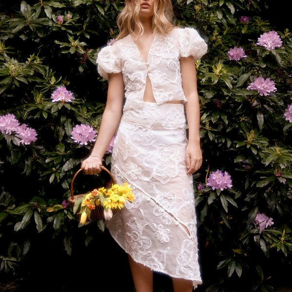 House Of Sunny CASA ANGLAISE SKIRT