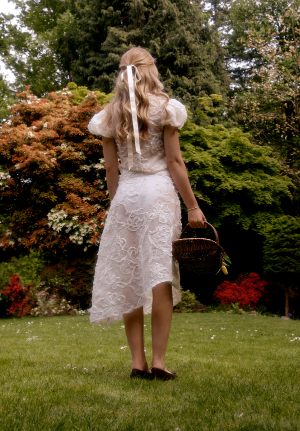 House Of Sunny CASA ANGLAISE SKIRT