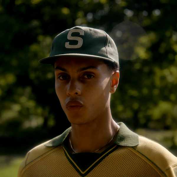 house of sunny CHAIN STITCH EMBLEM CAP