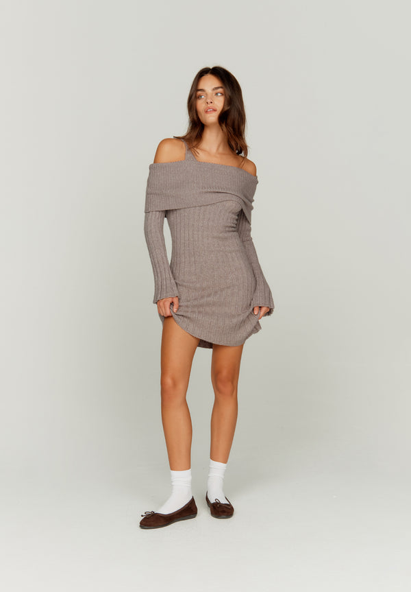 House Of Sunny CHUNKY RIB DRESS