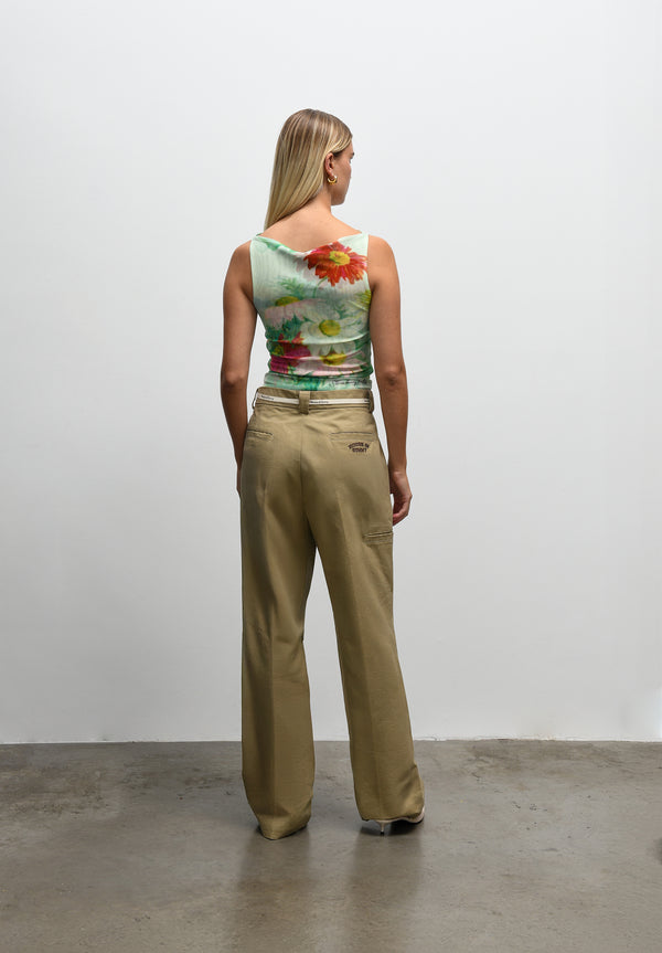 House Of Sunny COSMOS MESH TOP