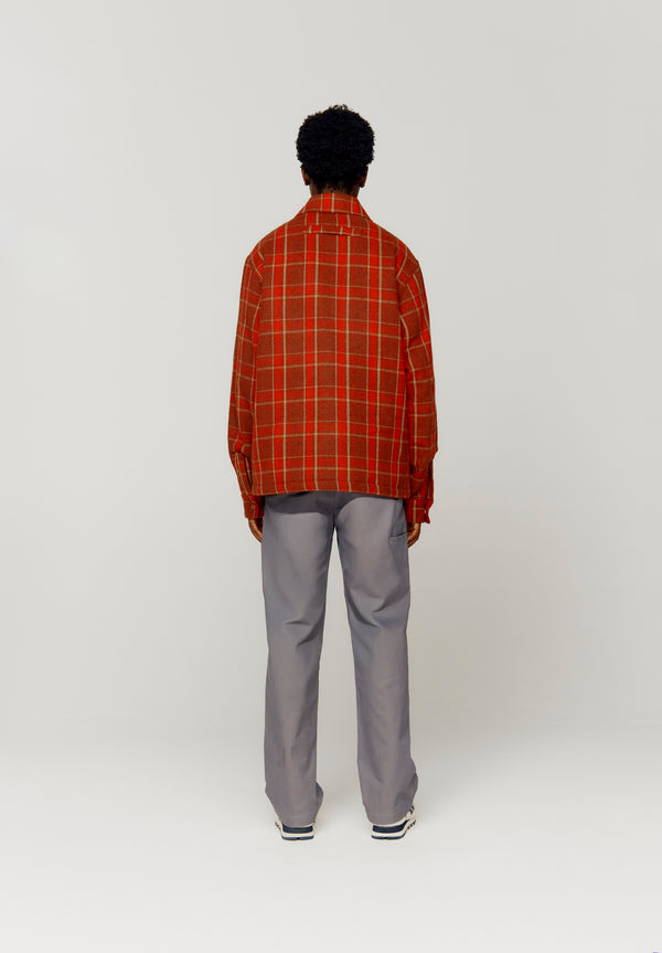 House Of Sunny HEAVY WEIGHT PLAID OVERSHIRT