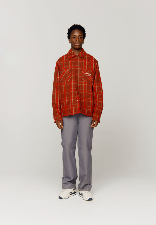 House Of Sunny HEAVY WEIGHT PLAID OVERSHIRT