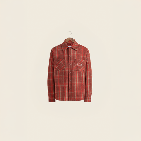 house of sunny HEAVY WEIGHT PLAID OVERSHIRT