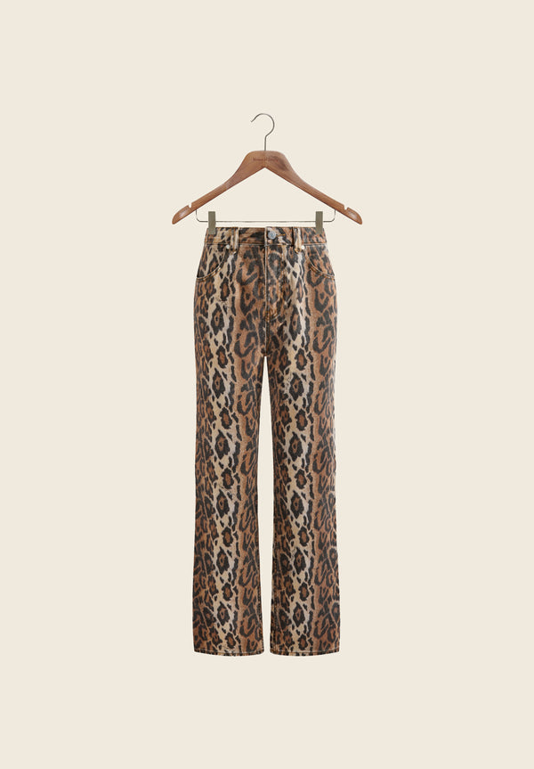 house of sunny LEOPARD JESSIE DENIM