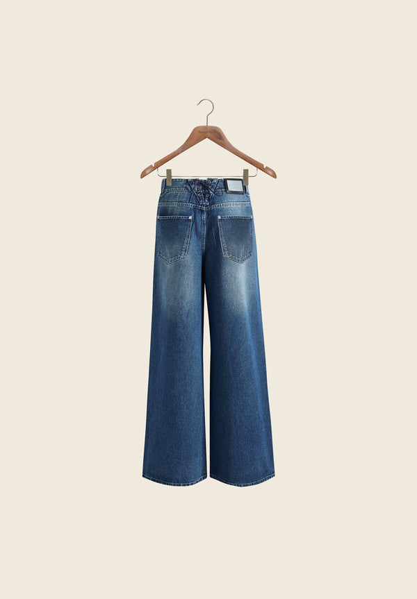 House Of Sunny LOW RISE WIDE LEG DENIM