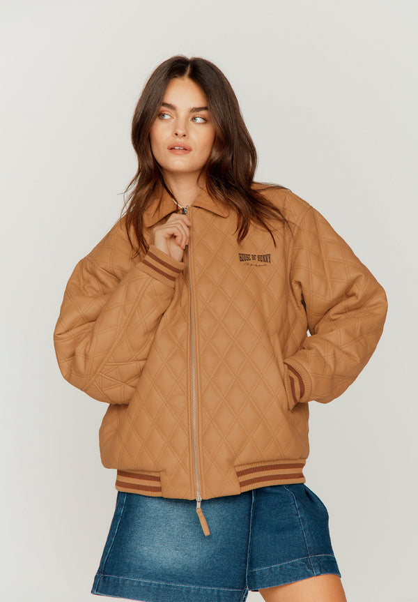 House Of Sunny MID CENTURY QUILT BOMBER