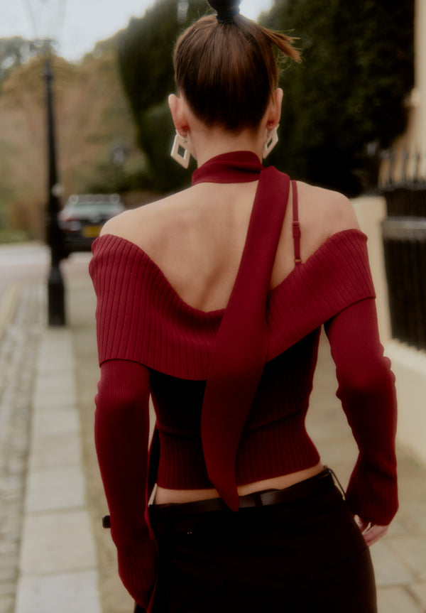 House Of Sunny ONE LOVE SHOULDER RIB