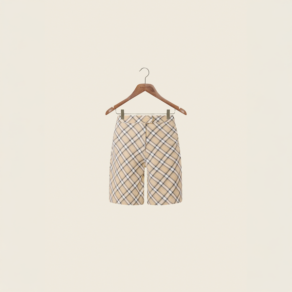 house of sunny SLOANE CHECK SHORT