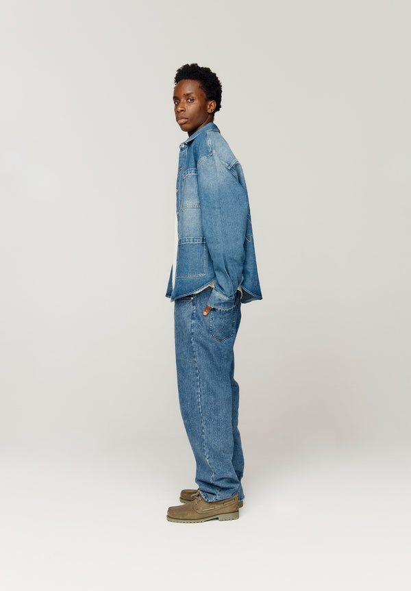 House Of Sunny TAKE A TRIP TOPSTITCH SHIRT