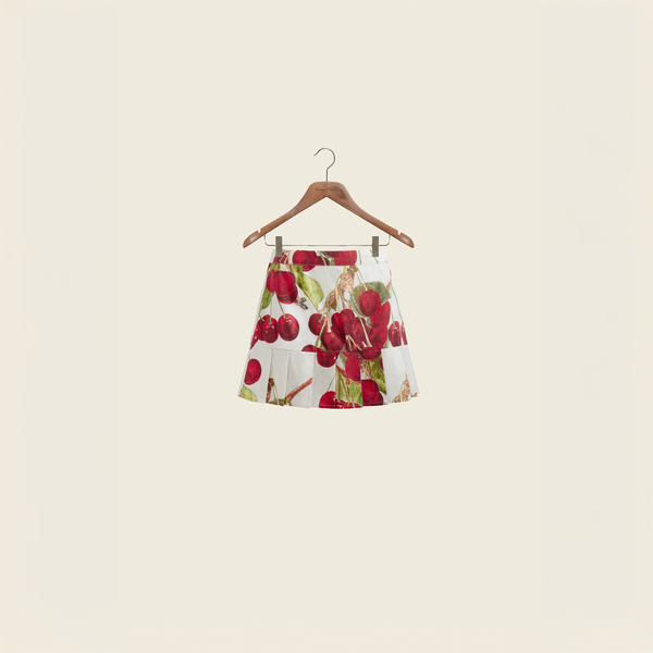 house of sunny THE CHERRY PLEAT SKIRT