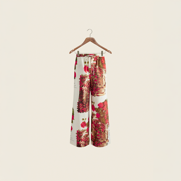 house of sunny THE ROSE GARDEN COTTON PANTS