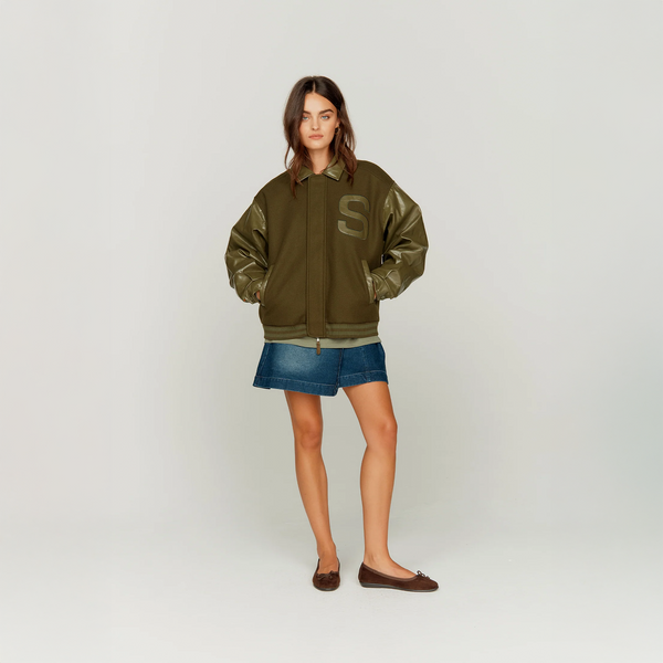 House Of Sunny VINYL FREE FALLIN BOMBER