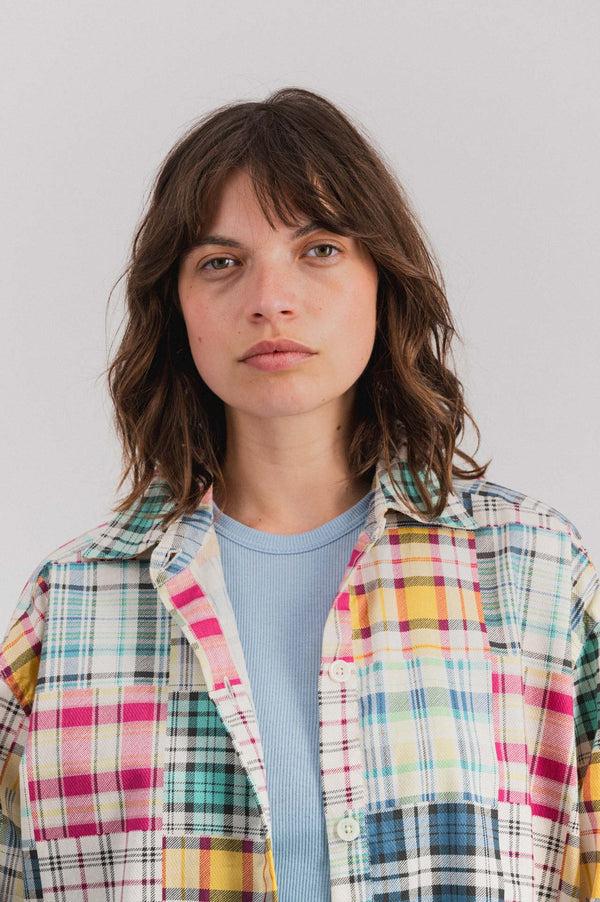 Howlin Big Lovely Shirt - Fantasy - Astro Madras Mix (Women)