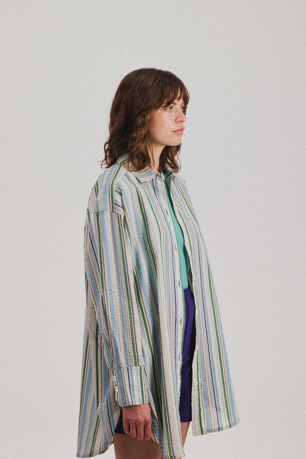 Howlin Big Lovely Shirt - Fantasy - Tropical Stripes (Women)