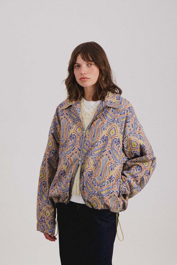 Howlin Boxy Swing Jacket For Women - Fantasy - Tropical Psych Paisley (Women)