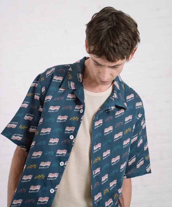 Howlin Cocktail D’Amore - Azzuro Howlin' Piano Hemp Print