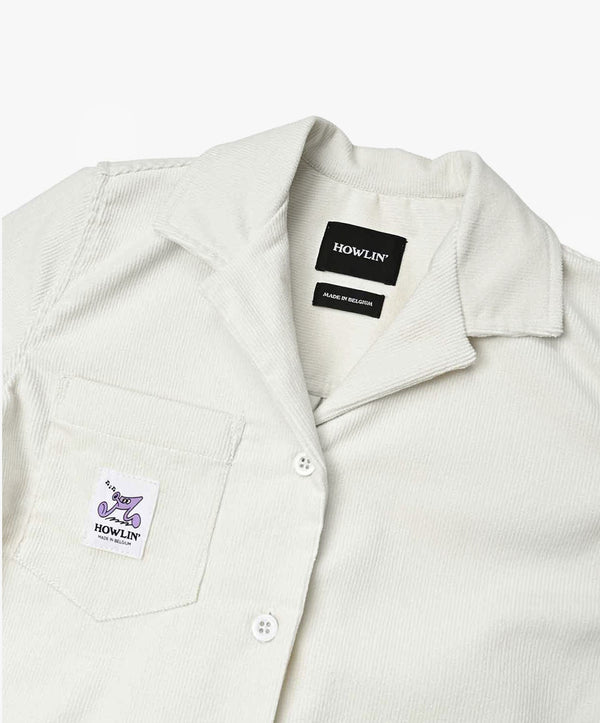 Howlin Cocktails For The Girls Please Shirt - Ecru Summer Corduroy (Women)