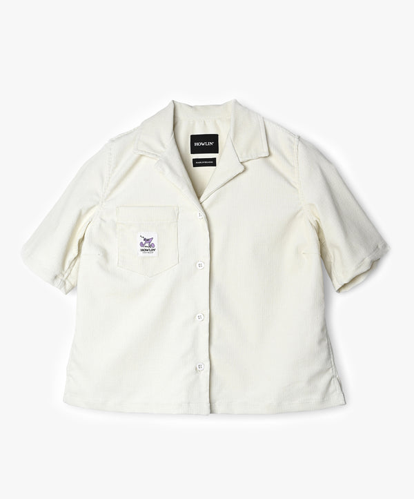 howlin Cocktails For The Girls Please Shirt - Ecru Summer Corduroy (Women)