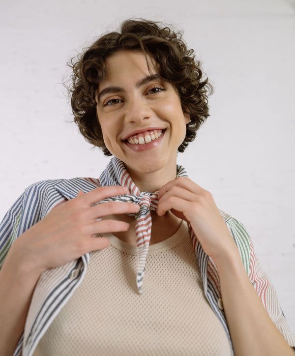 Howlin Cocktails For The Girls Please Shirt - Seersucker Mix (Women)