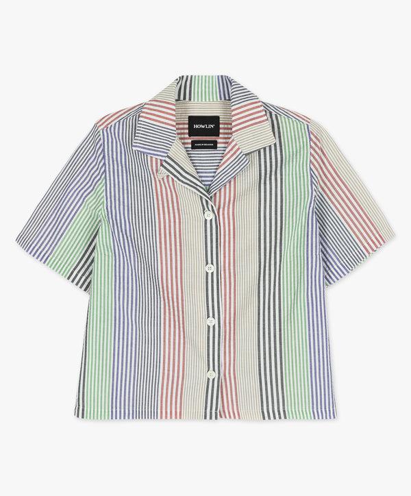 howlin Cocktails For The Girls Please Shirt - Seersucker Mix (Women)