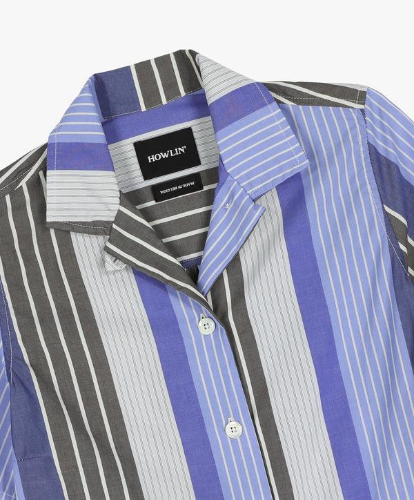 Howlin Cocktails For The Girls Please Shirt - Striped Poplin (Women)