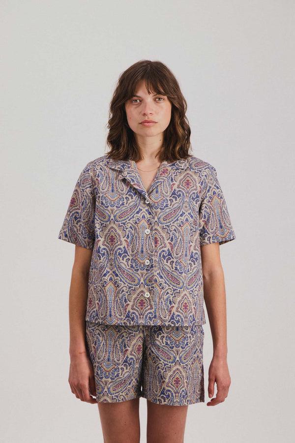 Howlin Cocktails For The Girls Shirt - Fantasy - Sand Psych Paisley (Women)