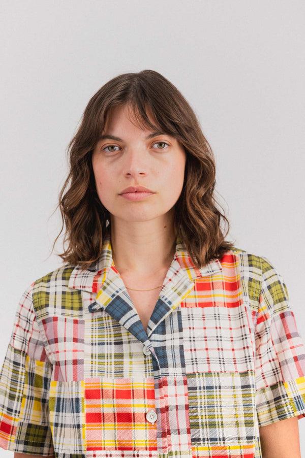 Howlin Cocktails For The Girls Shirt - Fantasy - Tropical Madras Mix (Women)