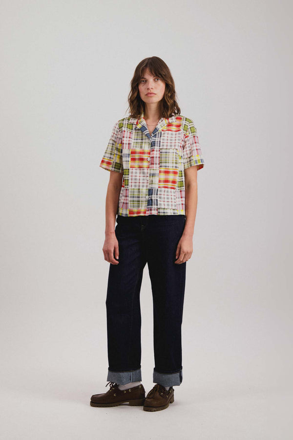 Howlin Cocktails For The Girls Shirt - Fantasy - Tropical Madras Mix (Women)