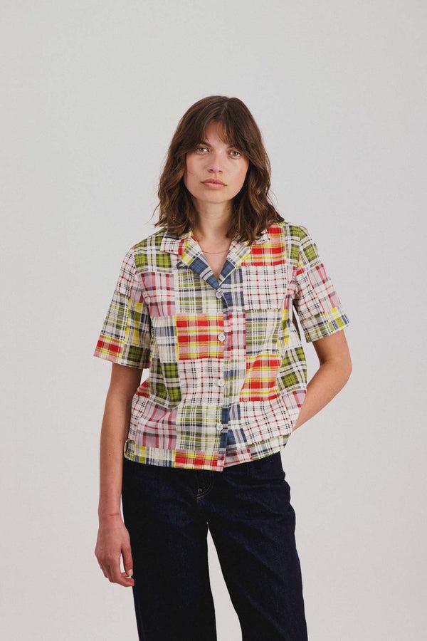 Howlin Cocktails For The Girls Shirt - Fantasy - Tropical Madras Mix (Women)