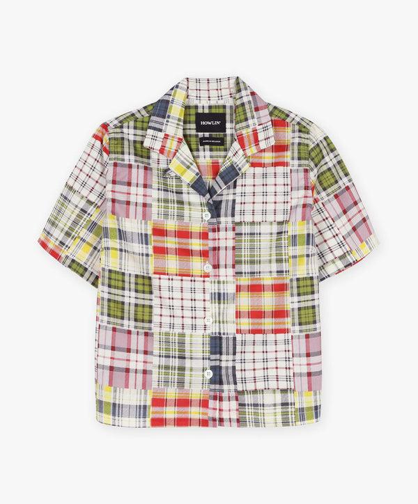 howlin Cocktails for the Girls shirt - Fantasy - Tropical Madras Mix (Women)